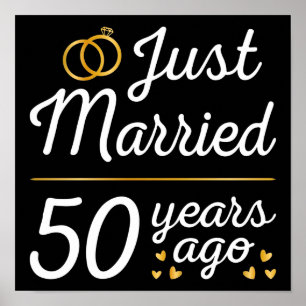 Just Married 50 Years Ago II Poster