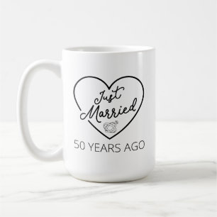Just Married 50 Years Ago III Coffee Mug