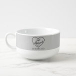 Just Married 50 Years Ago III Soup Mug<br><div class="desc">Cute design, perfect for anyone who's been married for 50 years and to a wedding vow renewal ceremony. It makes a great matching outfit for couples! 'Just Married 50 Years Ago' quote for a couple who got married 50 years ago or a couple renewing wedding vows on their golden anniversary....</div>