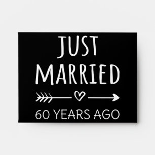  Just Married 60 Years Ago I Envelope
