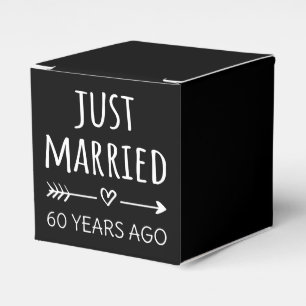 Just Married 60 Years Ago I Favour Box