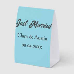 Just Married add couple name date year wedding sim