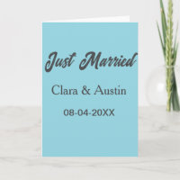 Just Married add couple name date year wedding sim