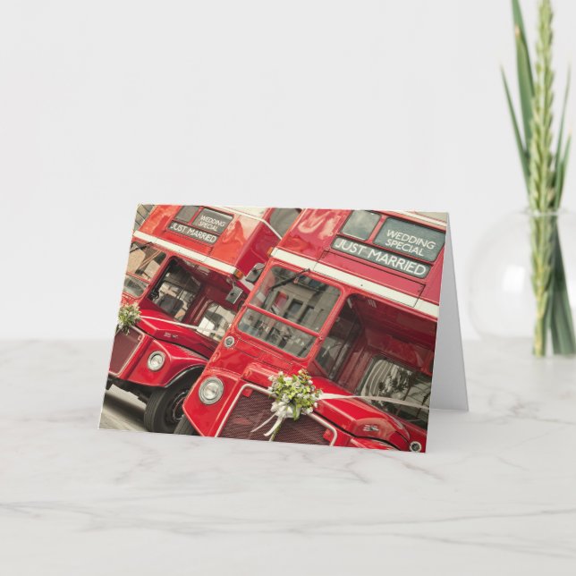 "Just Married" Announcement (Front)