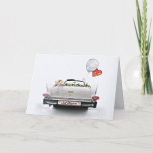 Just Married Announcement