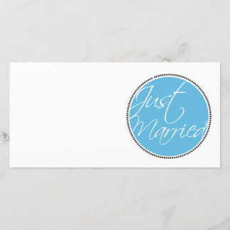 Just Married announcement cards