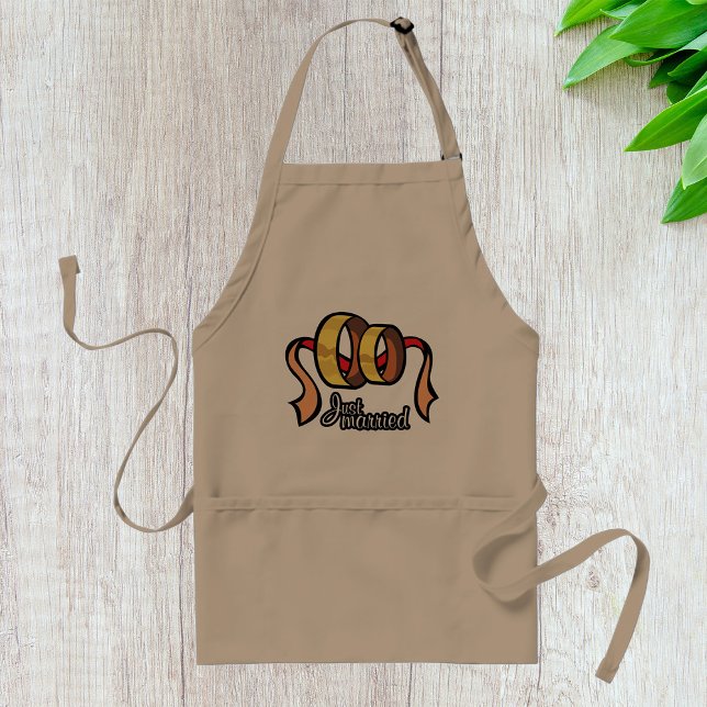 Just Married Apron (Creator Uploaded)