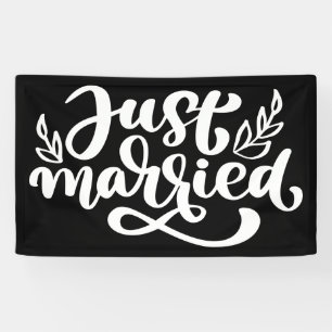 Just Married Banner