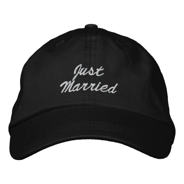 Just Married Cap (Front)