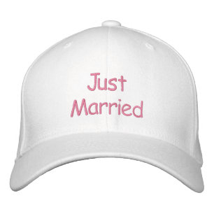 Just Married cap