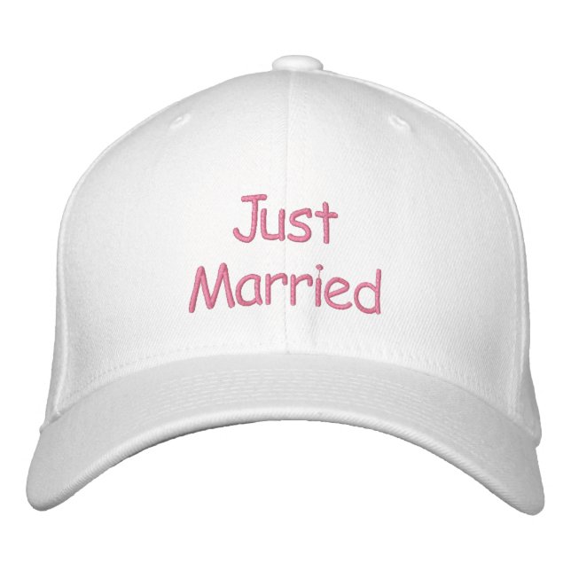 Just Married cap (Front)