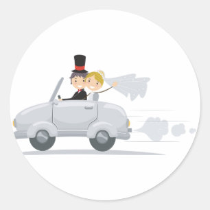 Just Married Car Stickers