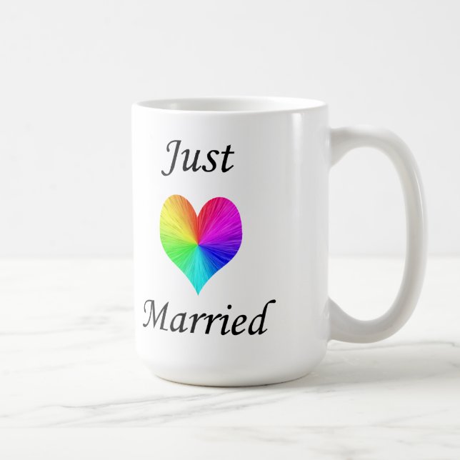 Just Married Coffee Mug (Right)