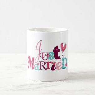 Just Married Coffee Mug