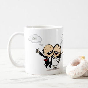 Just married coffee mug