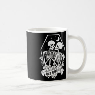 Just Married Couples Spooky Season Valentine Hallo Coffee Mug