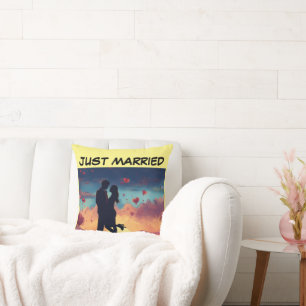 JUST MARRIED CUSHION