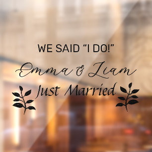 Just Married Custom Massage