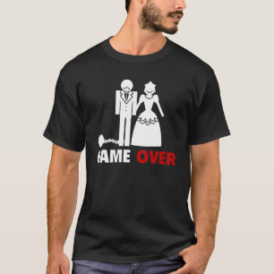 Just Married - GAME OVER T-Shirt