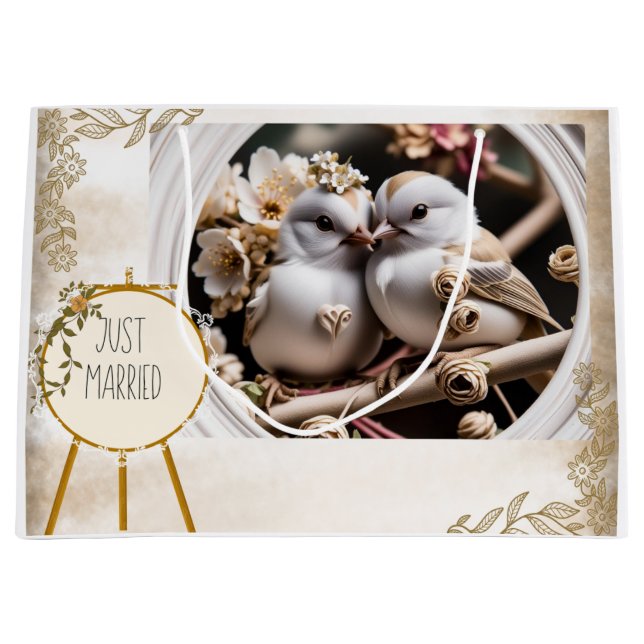 Just Married Gift Bag (Front)