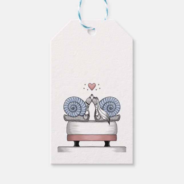 Just married gift tags (Front)