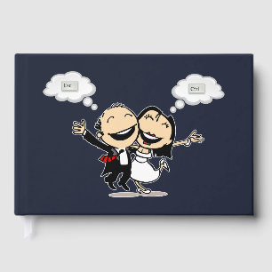 Just married guest book