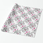 Just Married Honeymoon Car Wrapping Paper<br><div class="desc">*Customise your wrapping paper by adding text. Matching note card available.</div>