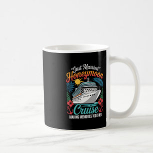 Just Married Honeymoon Matching Cruise Ship Vacati Coffee Mug