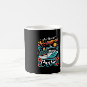 Just Married Honeymoon Matching Cruise Ship Vacati Coffee Mug