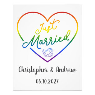 Just Married III - LGBTQ Wedding Photo Print