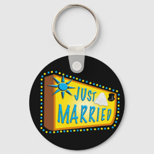 Just Married Key Ring