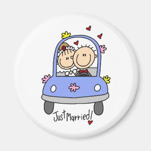 Just Married Magnet