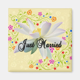 Just Married Magnet