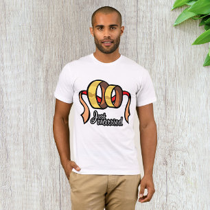 Just Married Mens T-Shirt
