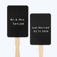 Just Married Mr. & Mrs. | Wedding Monogram