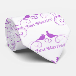 Just Married Newlyweds Thunder_Cove Tie