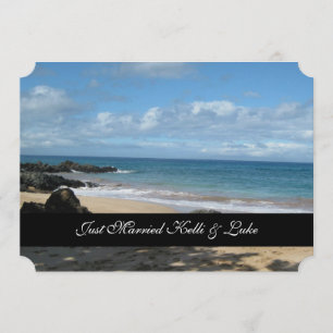 Just Married Photo Card