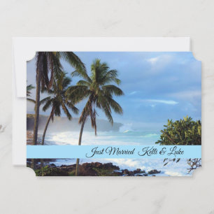 Just Married Photo Card