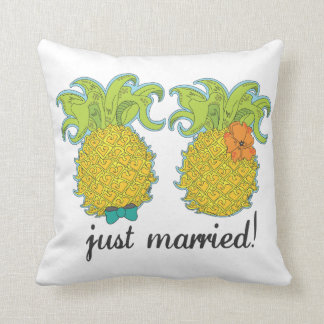 Just Married Pillow