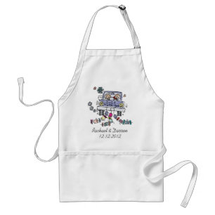 Just Married Standard Apron