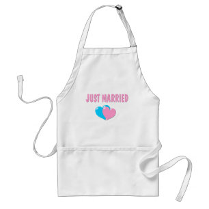 Just Married Standard Apron