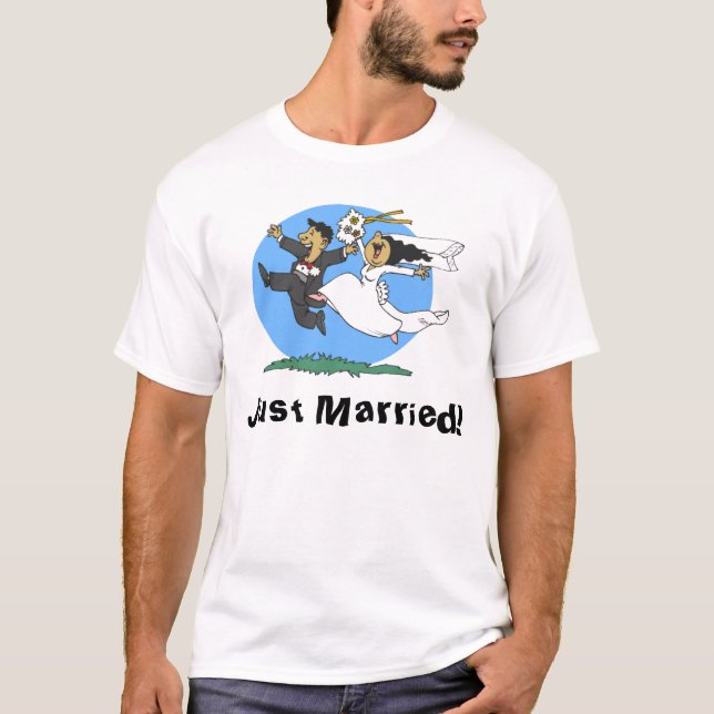Just Married T-Shirt (Front)