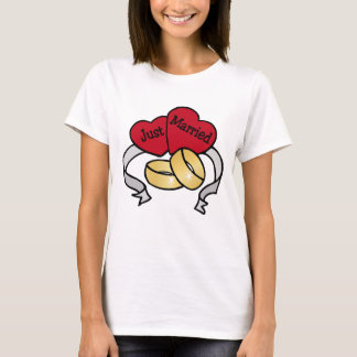 Just Married t-shirt