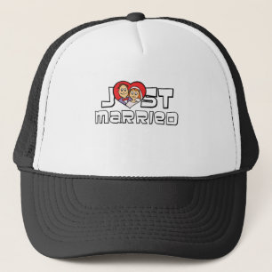 Just Married Trucker Hat