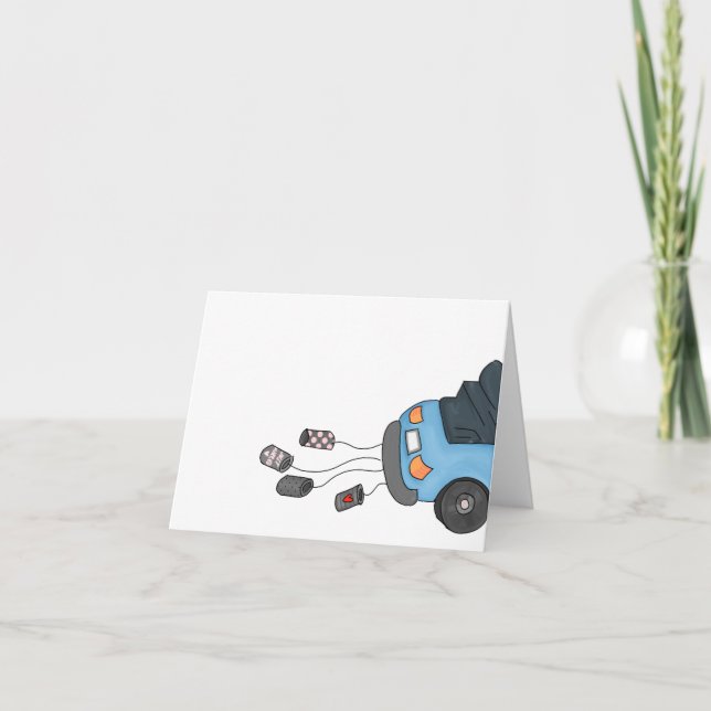 Just Married! (W/O Text) Card (Front)