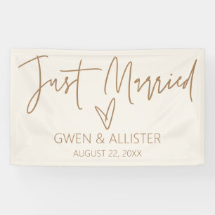 Just Married Wedding Car Decoration Banner G400