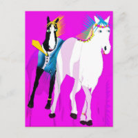 Just Married - Whimsical Horse Collection