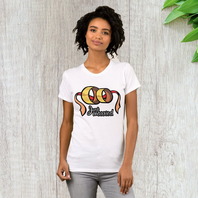 Just Married Womens T-Shirt (Creator Uploaded)