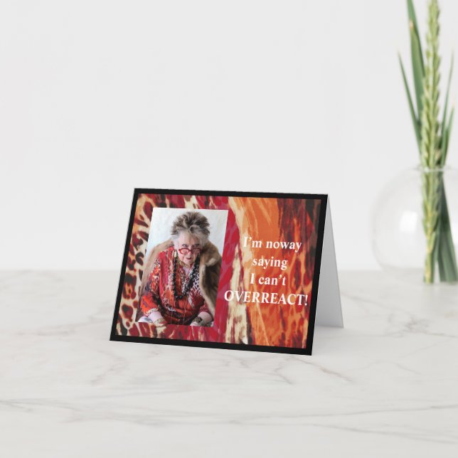 Just me being ME Card (Front)