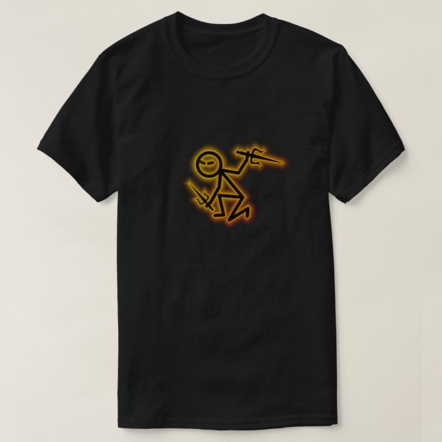 "Just might be a Ninja" T-Shirt (Design Front)